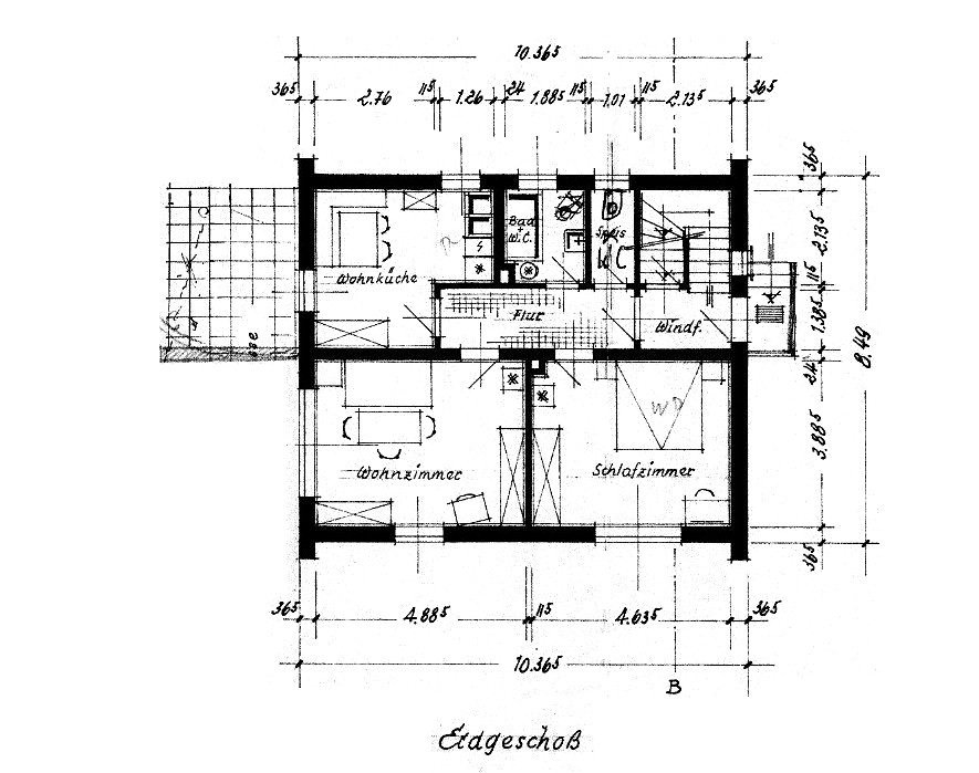 Kompl. renoviertes Wohnhaus mit Einliegerwohnung in ruhiger Wohnsiedlungslage