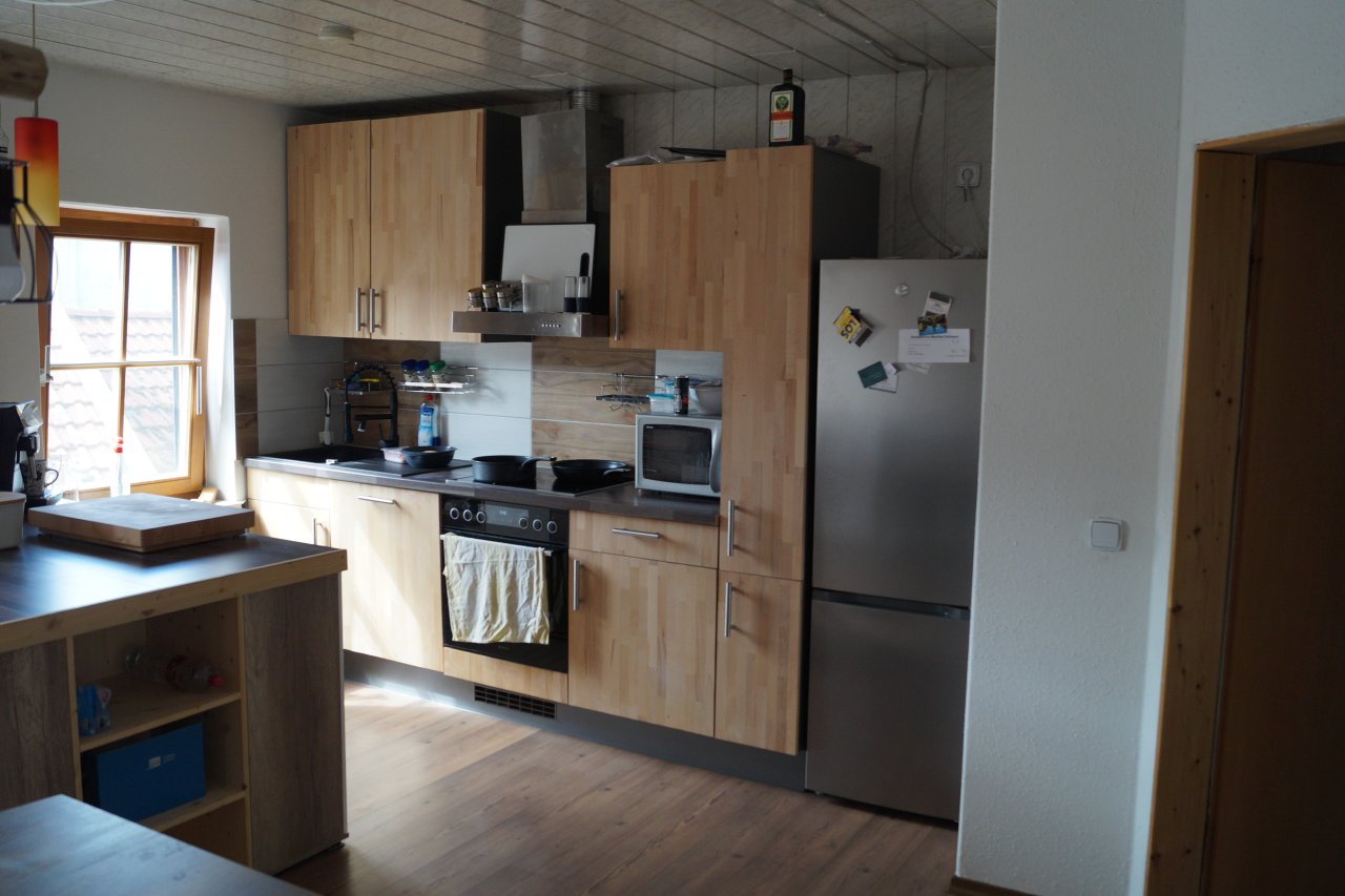 Dachgeschosswohnung-Küche
