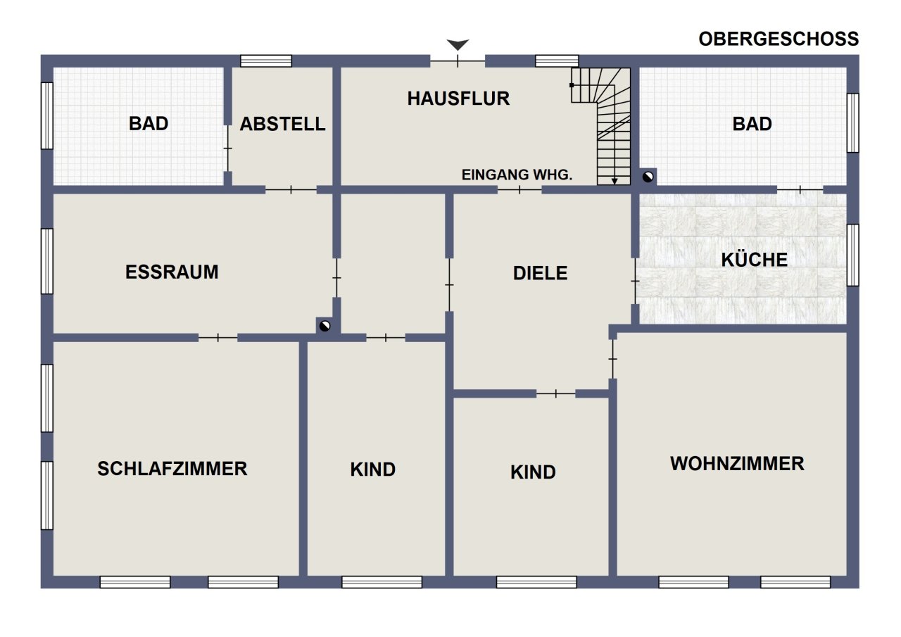 Grundriss - Obergeschoss Grundriss - Obergeschoss