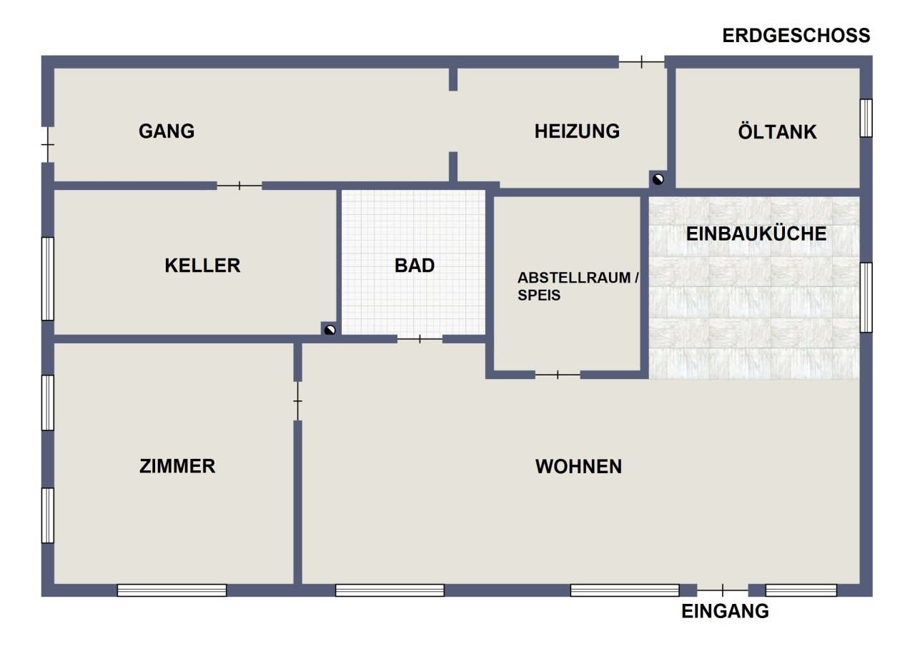 Grundriss - Erdgeschoss