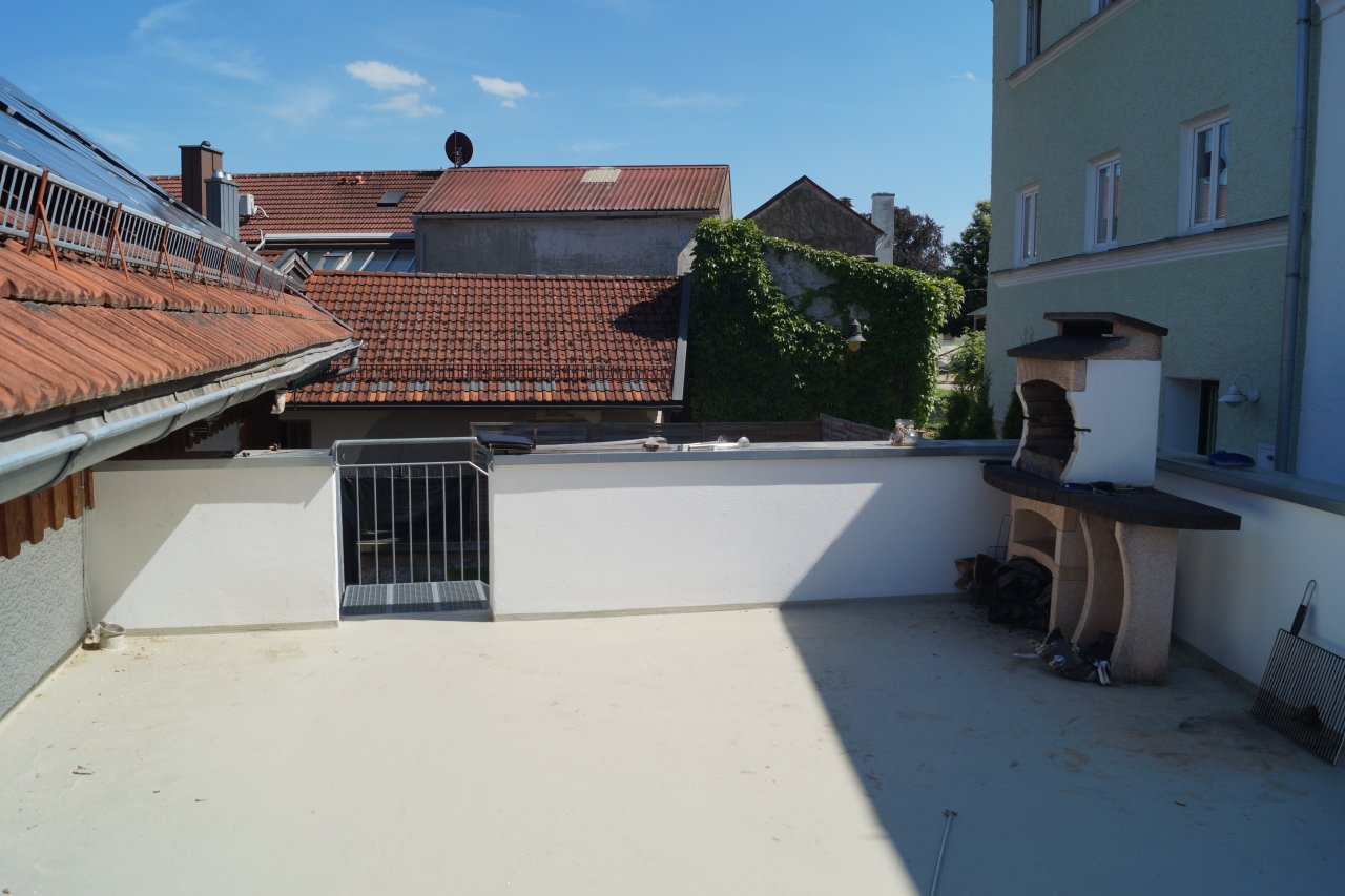 Terrasse über der Garage Terrasse über der Garage