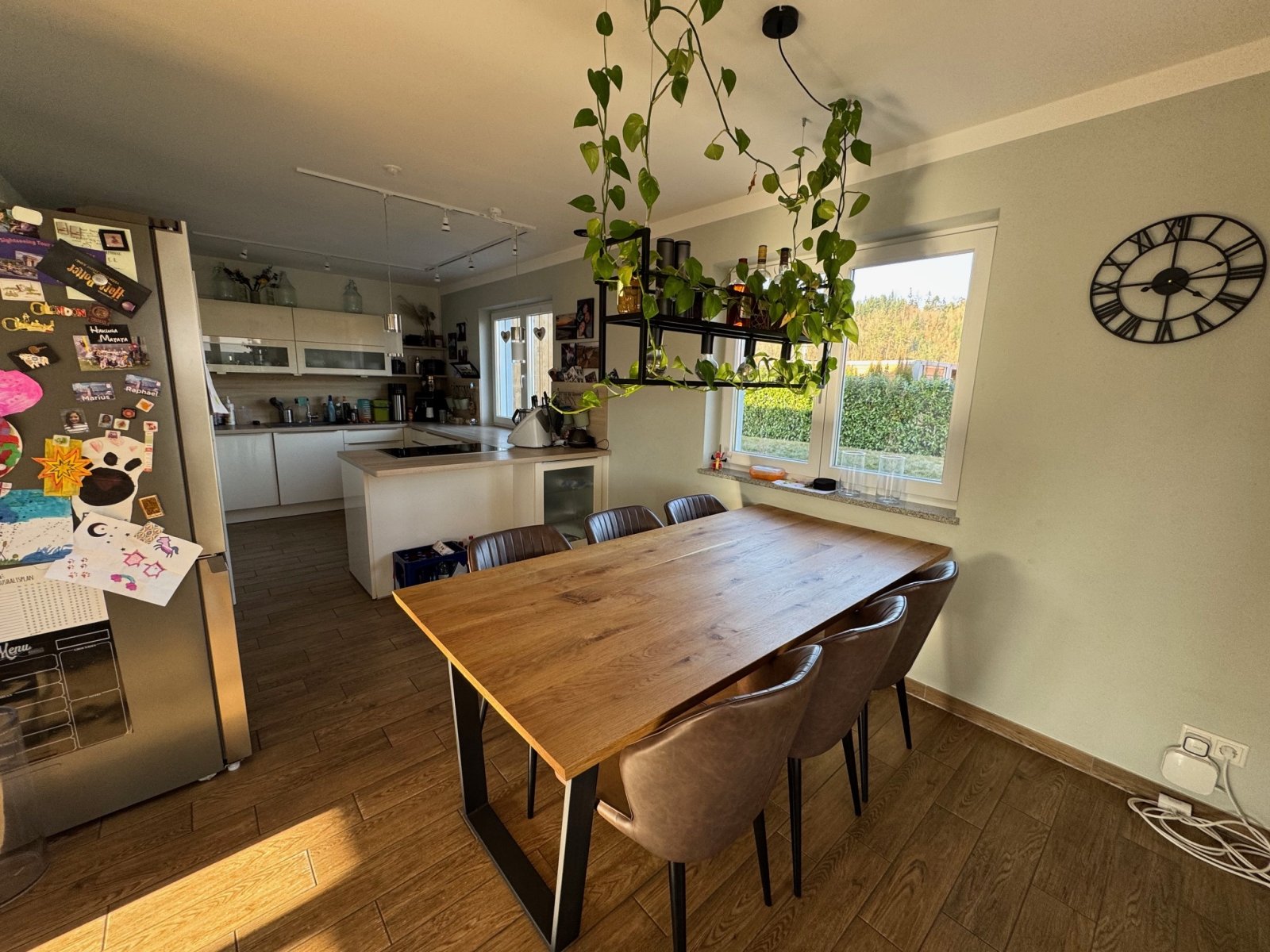 Offenes Esszimmer
