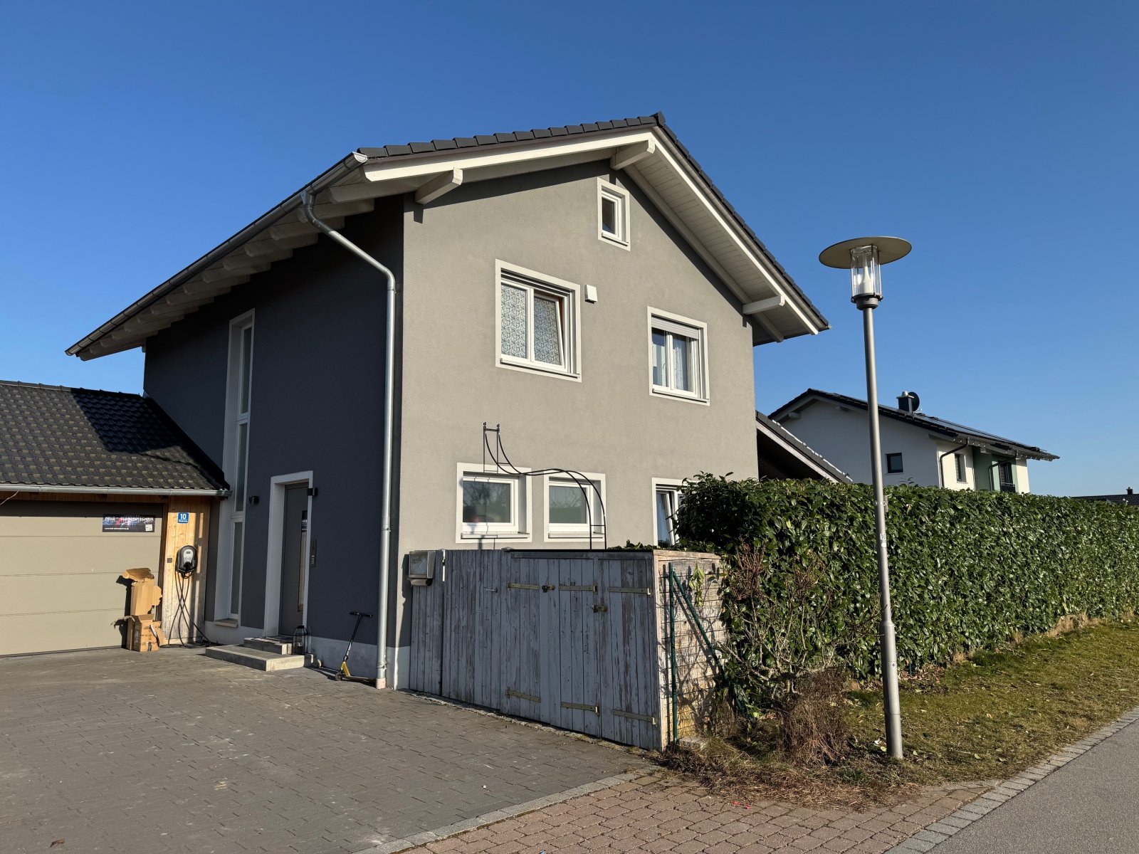 Außenzugang zum Haus 