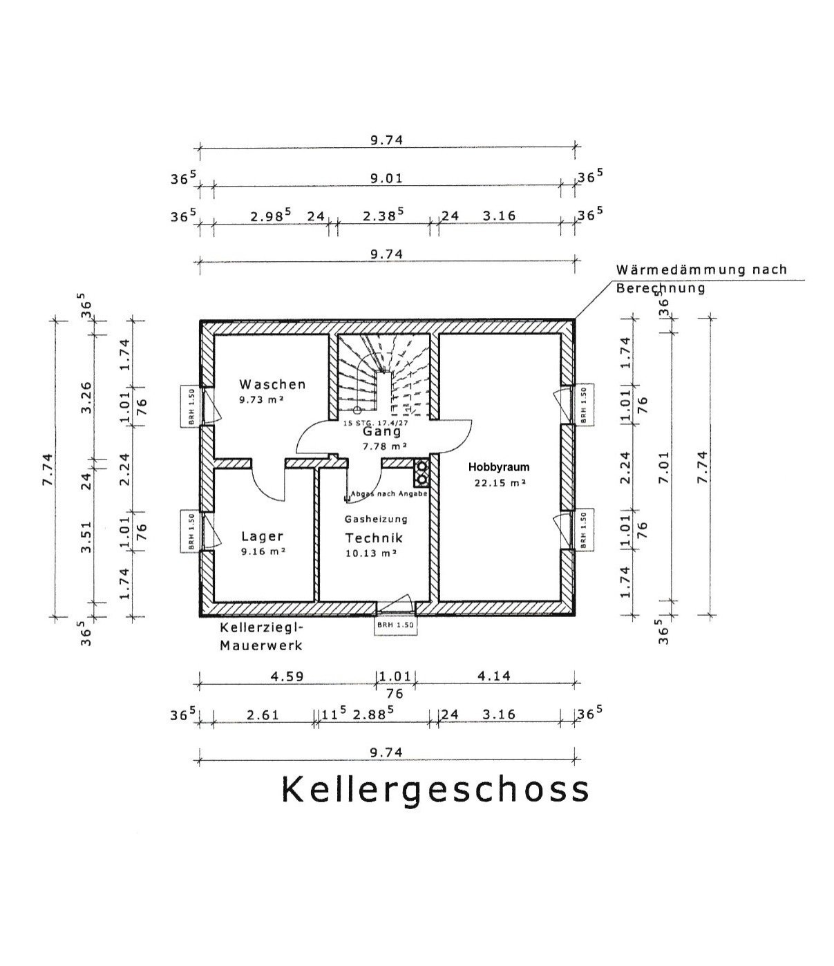 GR. - Kellergeschoss