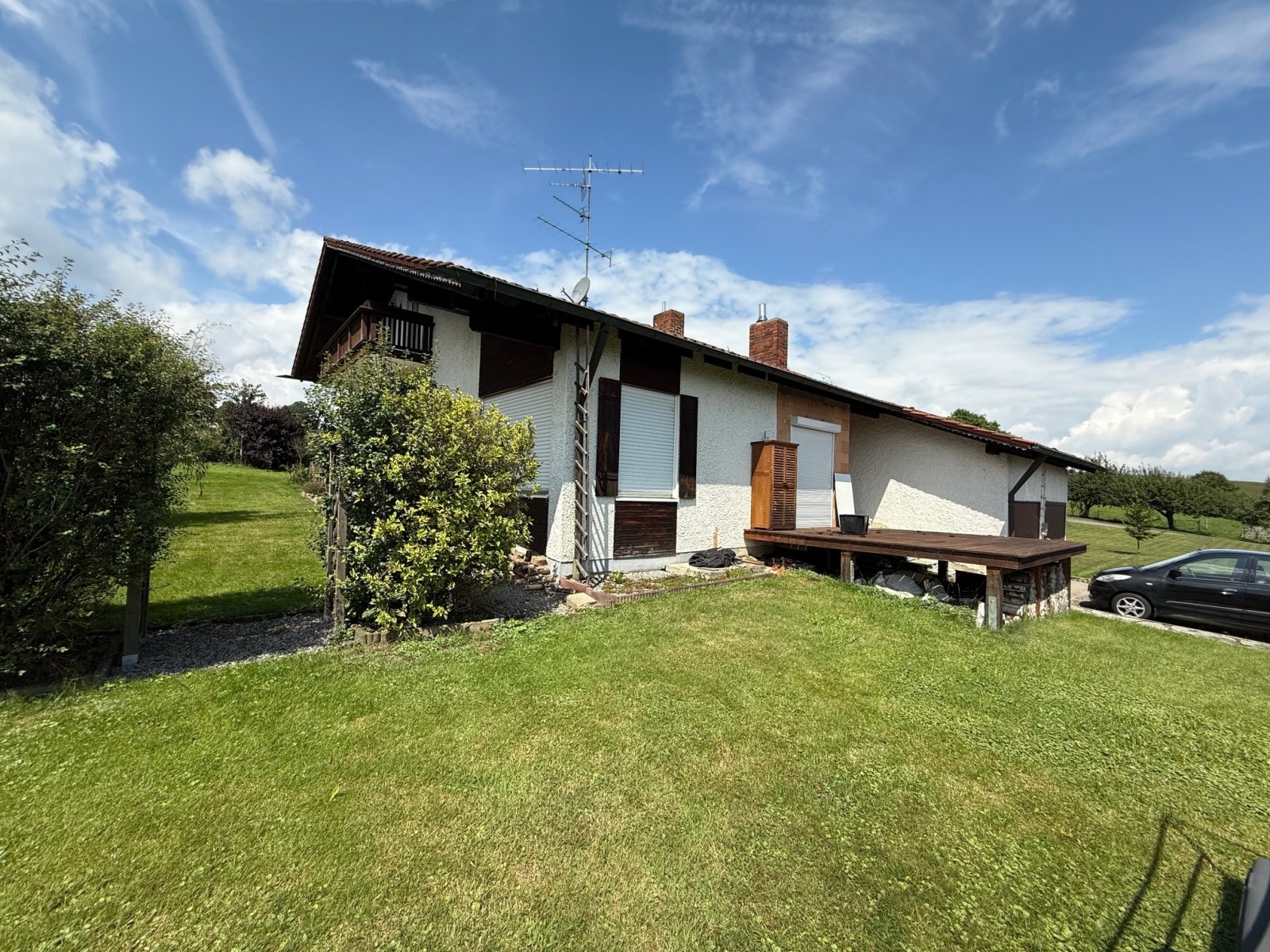 Haus Südwestansicht Haus Südwestansicht