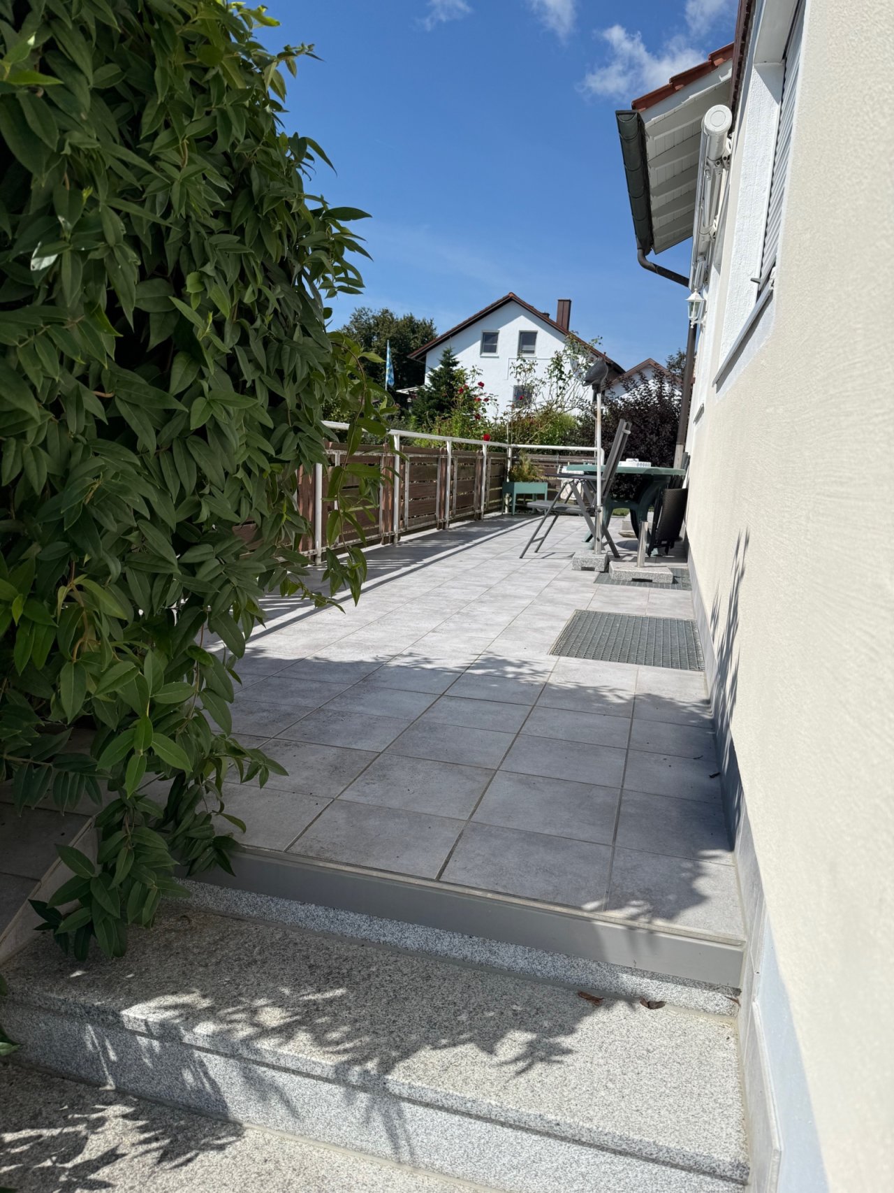 Südterrasse im Erdgeschoss