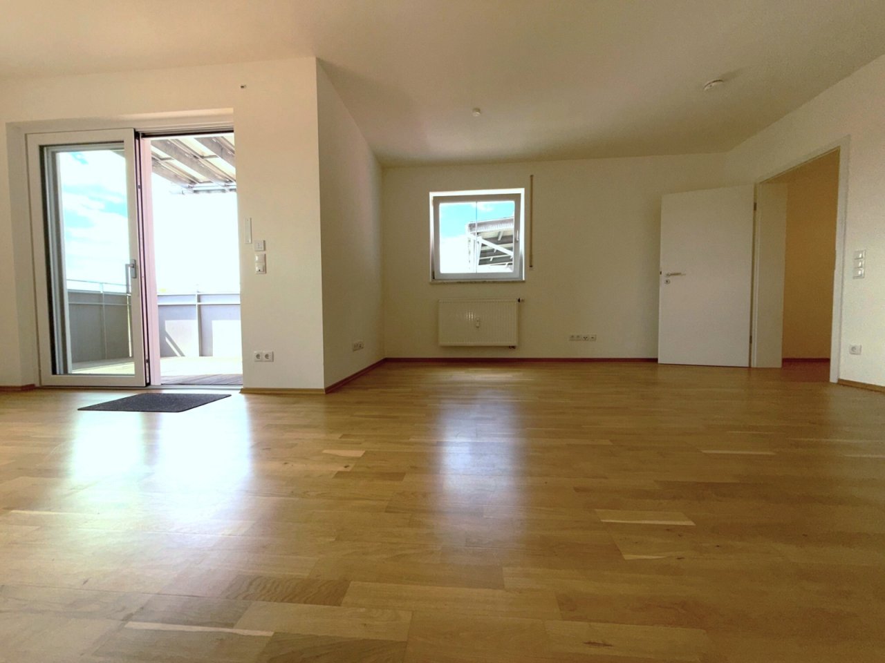 Übergang zum Balkon