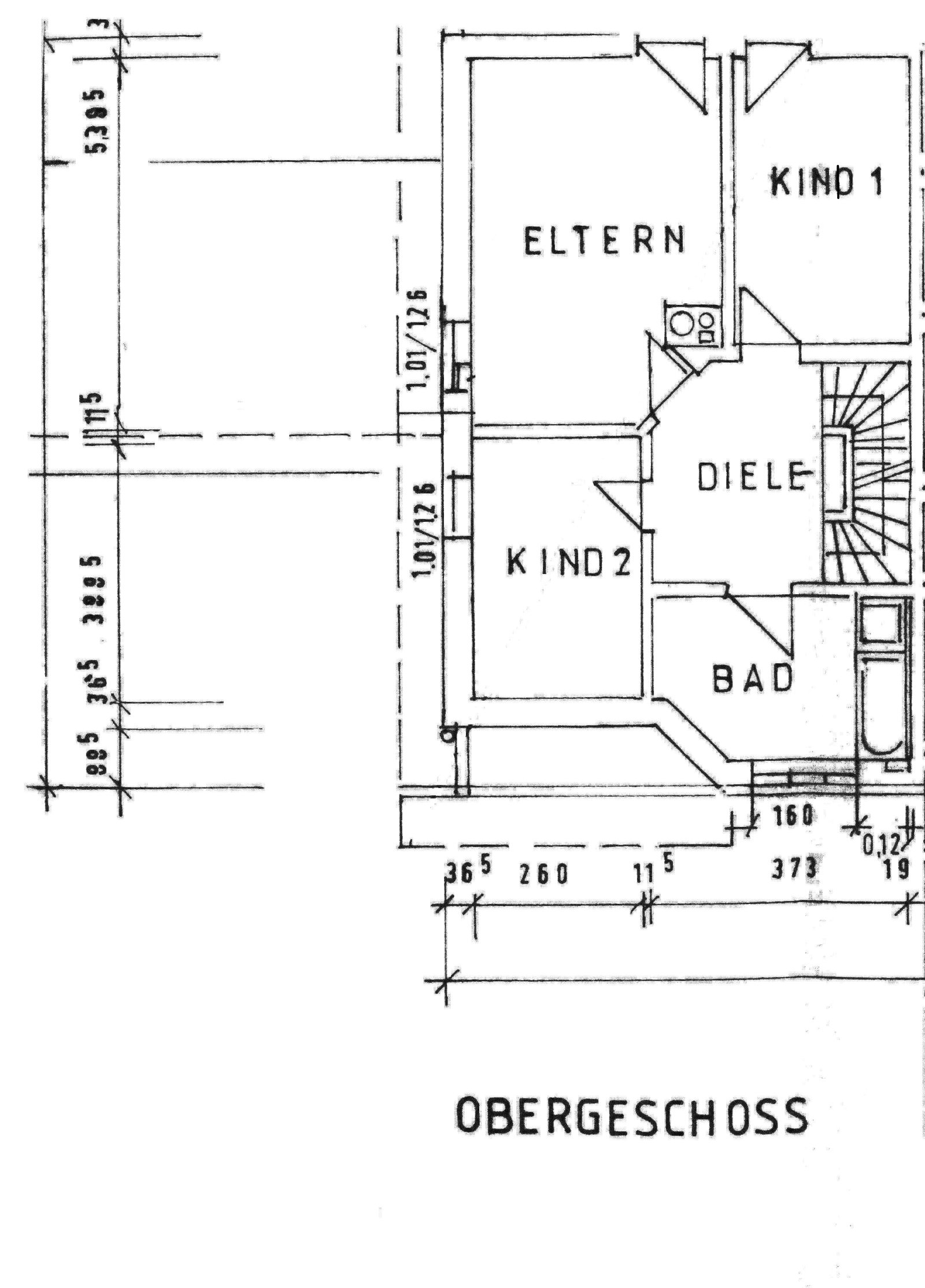 Grundriss - Obergeschoss