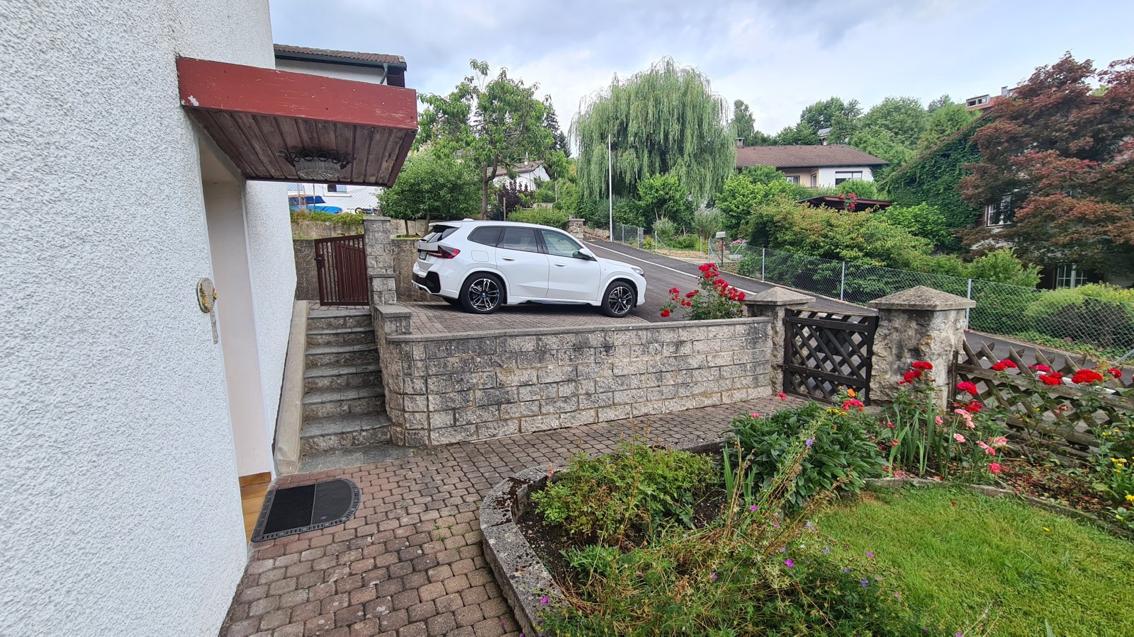 Ansicht Eingangsvorgarten