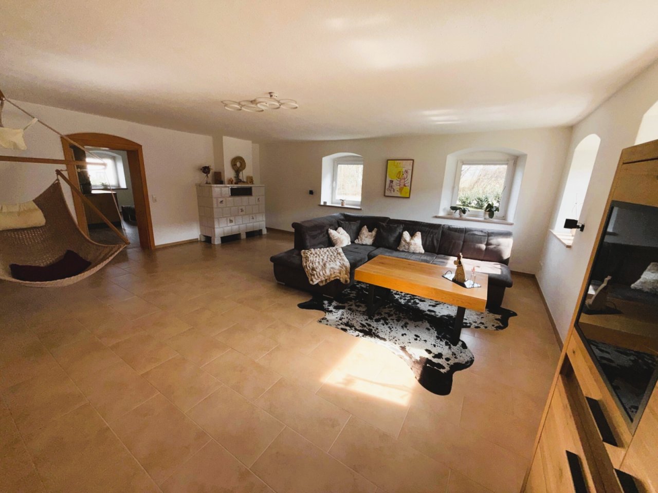 Wohnzimmer im Erdgeschoss