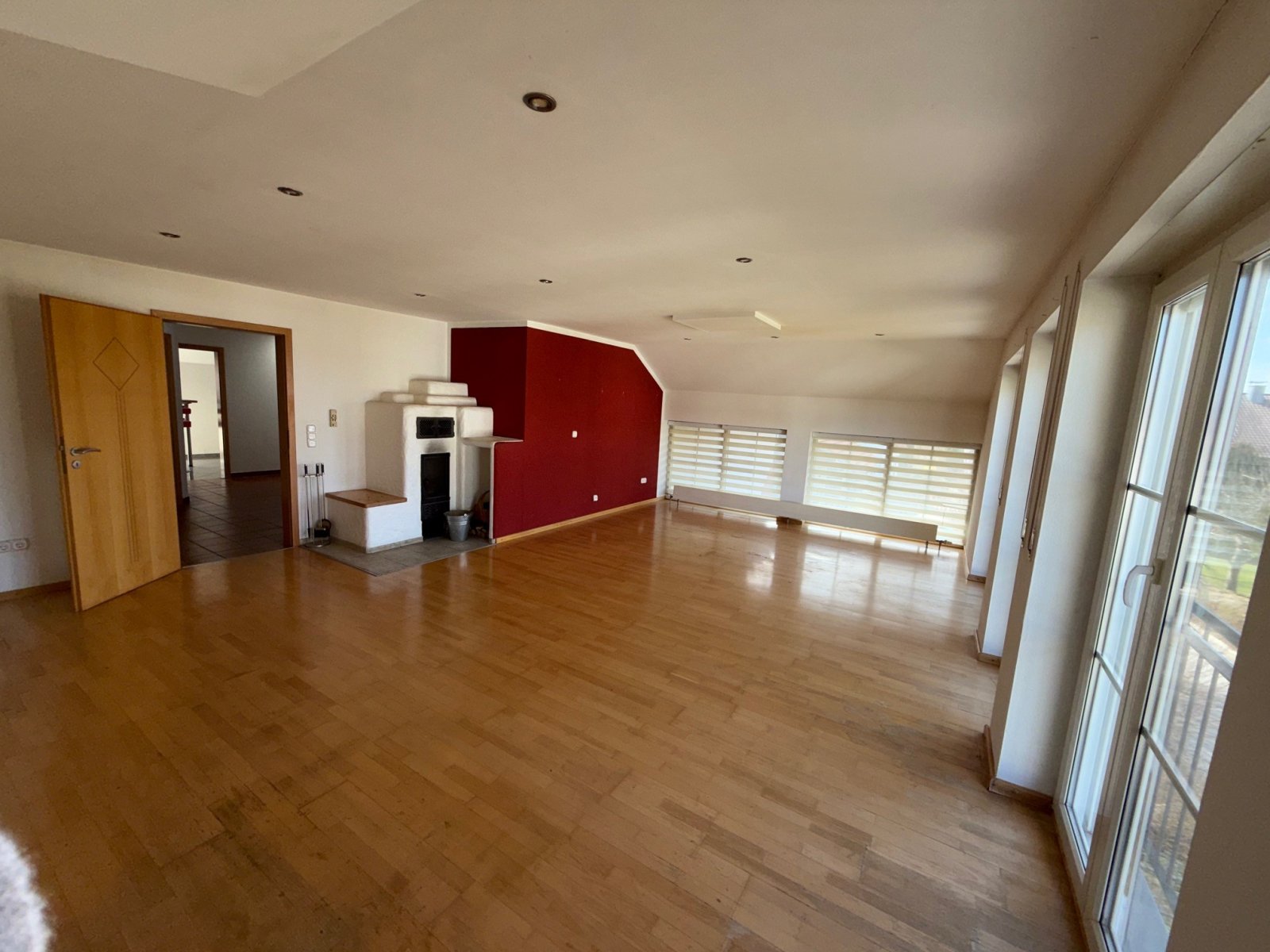 Grundofen im Wohnzimmer - OG.