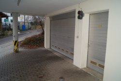 EInfahrt zur Tiefgarage