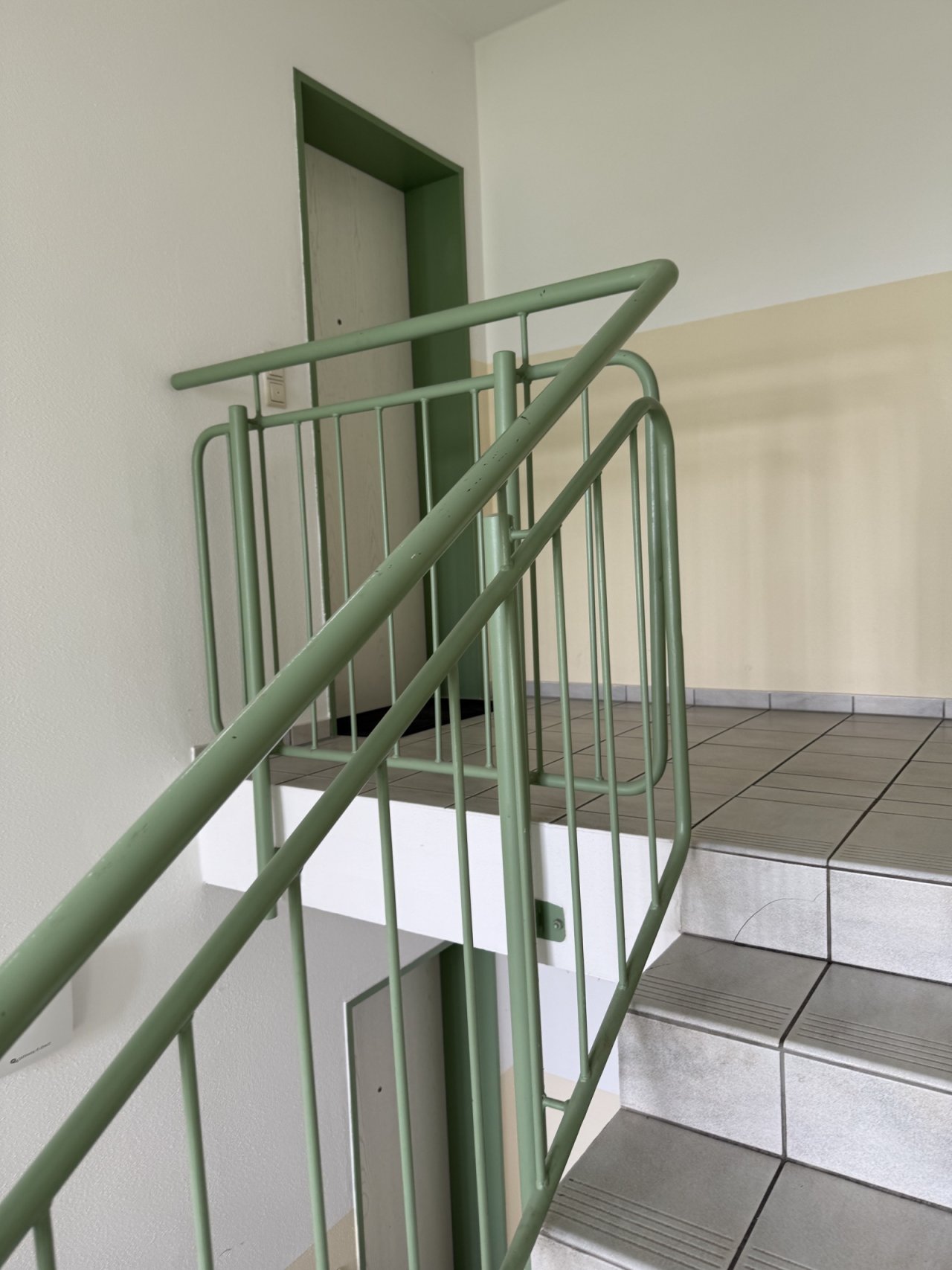 Treppenaufgang zur Wohnung