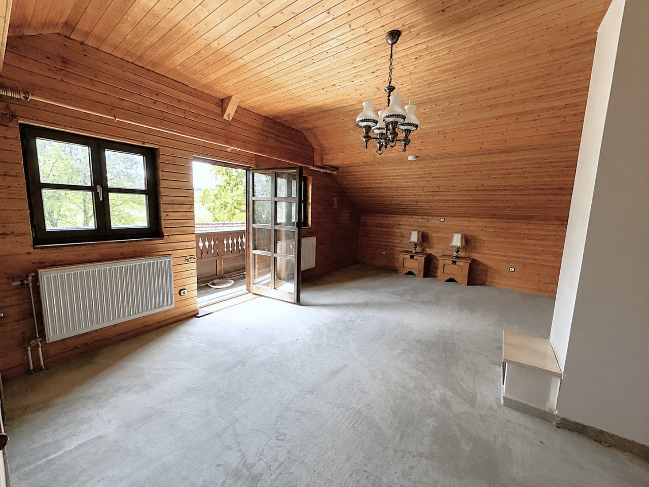 Zimmer im DG.
