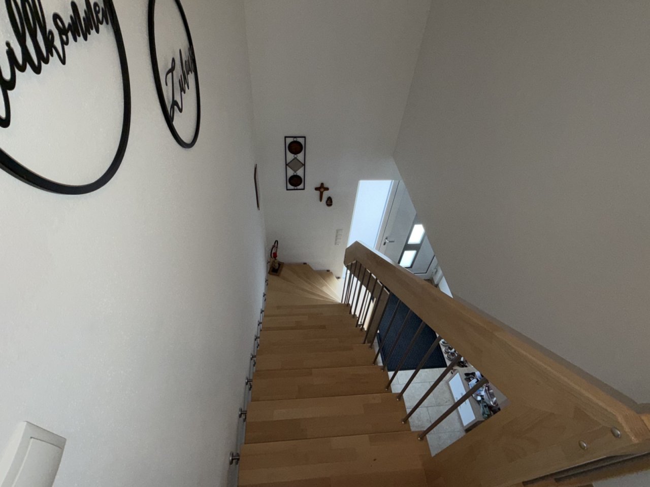 Treppenaufgang zum Obergeschoss